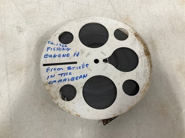 1950's fishing carribean film reel
