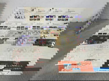 Canadian philatelic souvenir cards