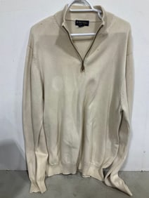 Brooks Brothers half zip sweater(XL)