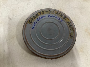 Giants and Yankees our gang vintage film reel