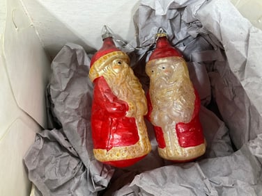 Vintage christmas ornaments