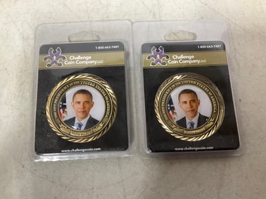 Barack Obama coins(new in package)