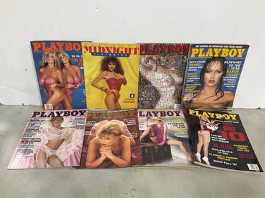 Playboy magazines
