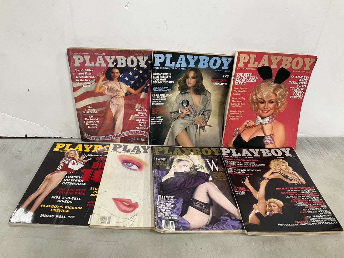 Playboy magazines: Playboy magazines