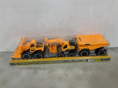 Construction Fleet machinery toys(new in package)