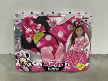 Minnie bowdazzling dress up set(new in package)