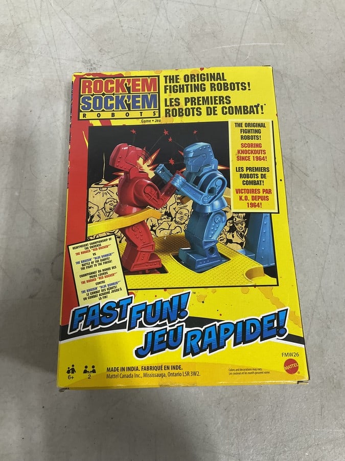 Rock em Sock em robots(new in package) (1 of 1)