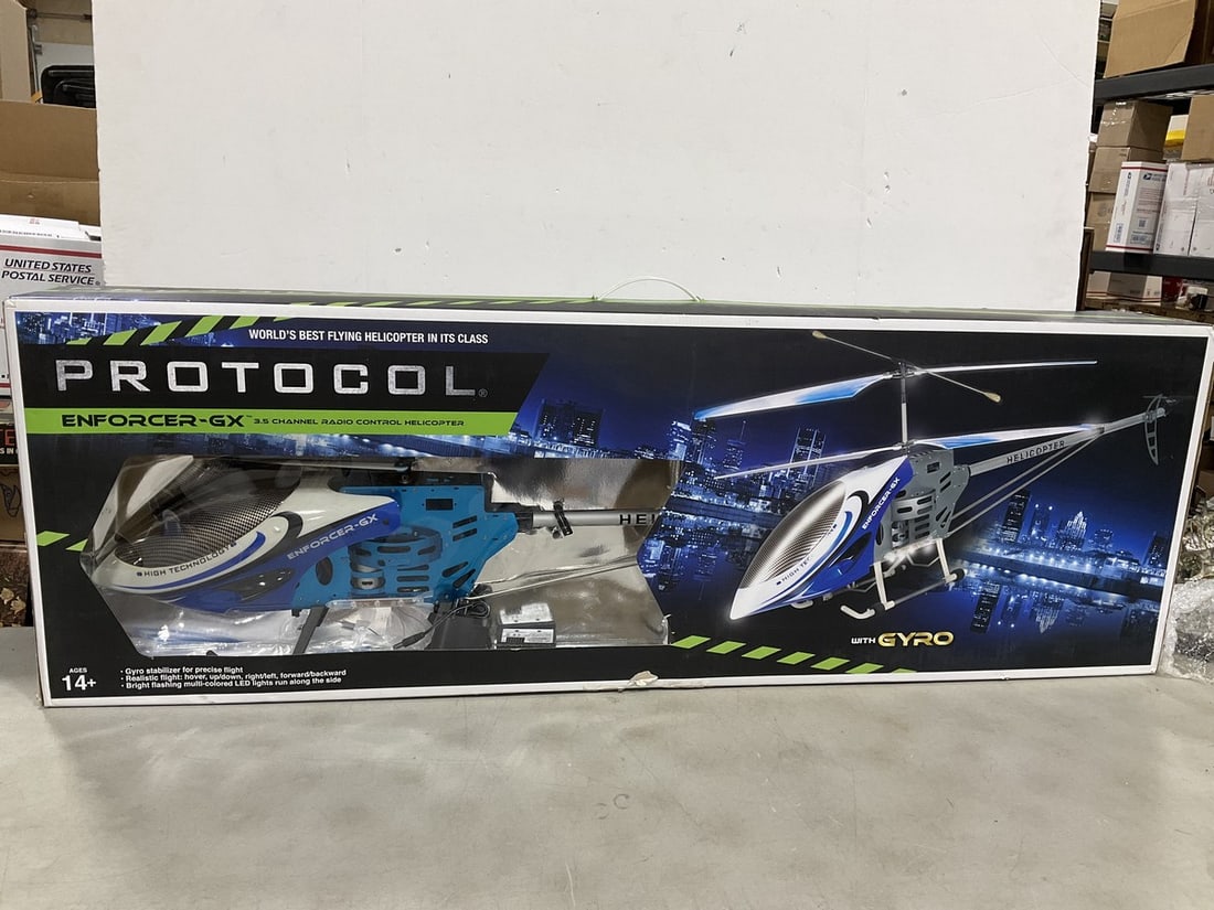 Protocol enforcer-GX 3.5 channel radio control helicopter(new in package): Protocol enforcer-GX 3.5 channel radio control helicopter(new in package)