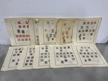 Philatelic stamp lot