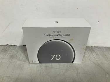 Google nest learning thermostat(new in package)