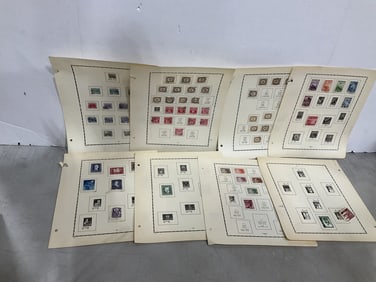 Philatelic stamp lot
