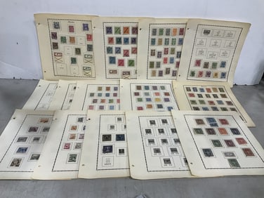 Philatelic stamp lot