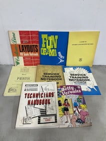 Service training books, technicians handbook, and more