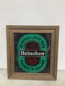 Heineken wall decor(10.5in.x11.5in.)