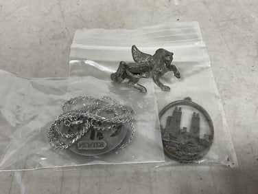 Pewter chain decor and more