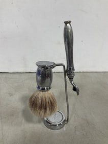 Florix Chrome shaving kit