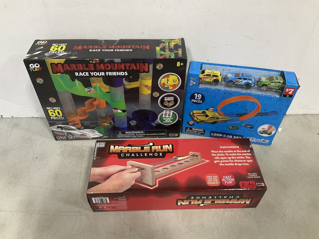 Marble Mountain, Loop car set, and more(new in package): Marble Mountain, Loop car set, and more(new in package)