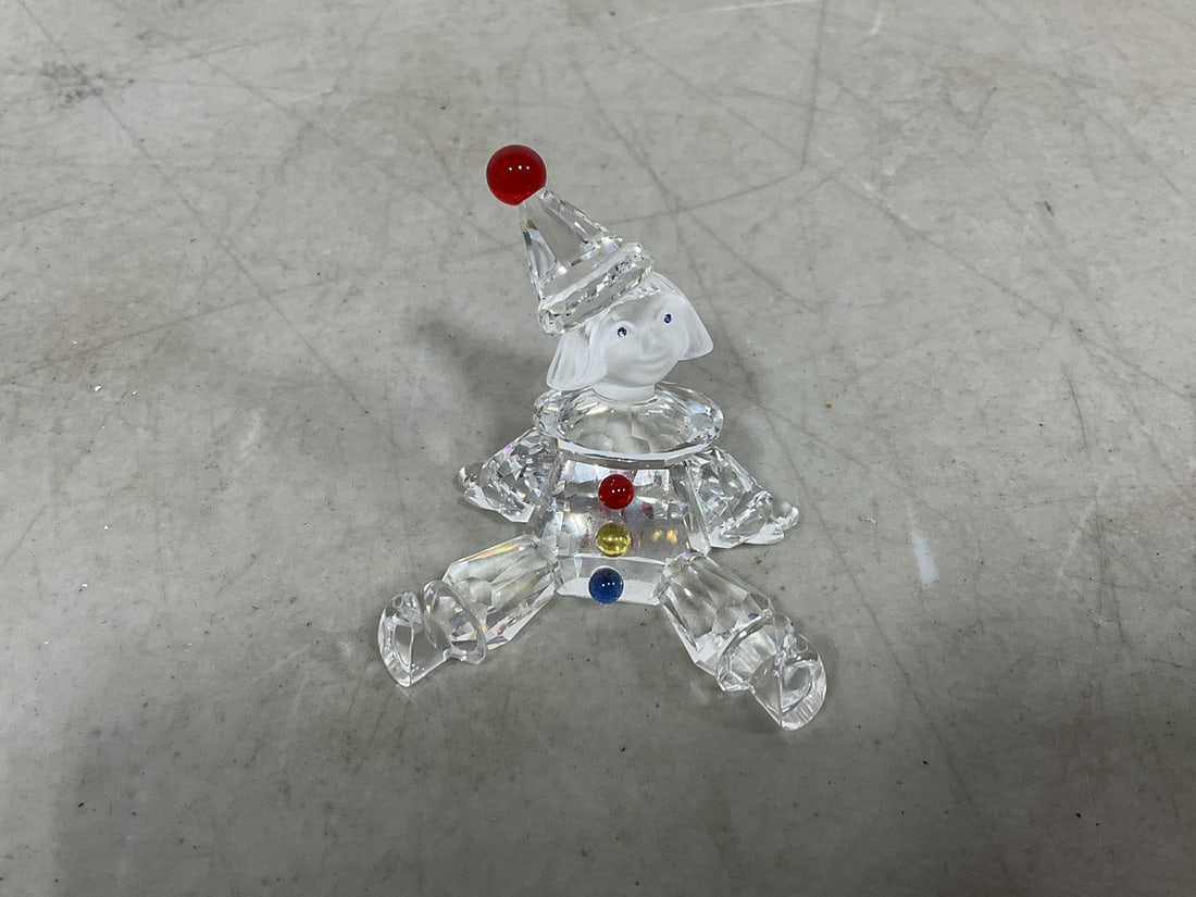 Swarovski clown crystal(2in.tall): Swarovski clown crystal(2in.tall)