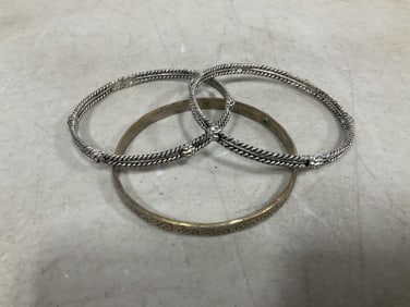 Sterling bracelets