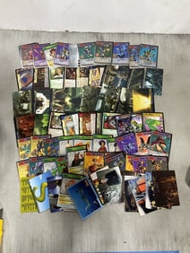 Various trading cards(Harry Potter, Shrek, and more)