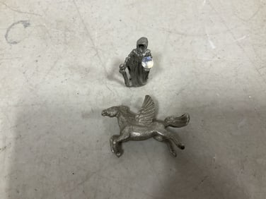 Pewter figurines