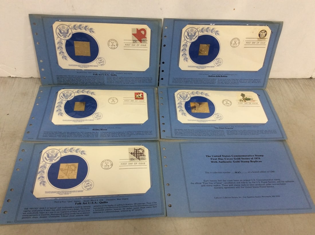 1978 Commemorative First Day Covers: 1978 Commemorative First Day Covers