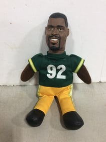 Vintage 1998 NGL Green Bay Packers Plush Doll