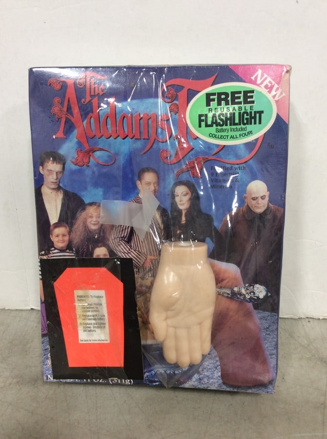 The Addams Family Cereal with Toy: The Addams Family Cereal with Toy