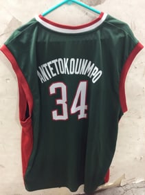 Bucks Antetokounmpo Jersey - Number 34 (2XL)