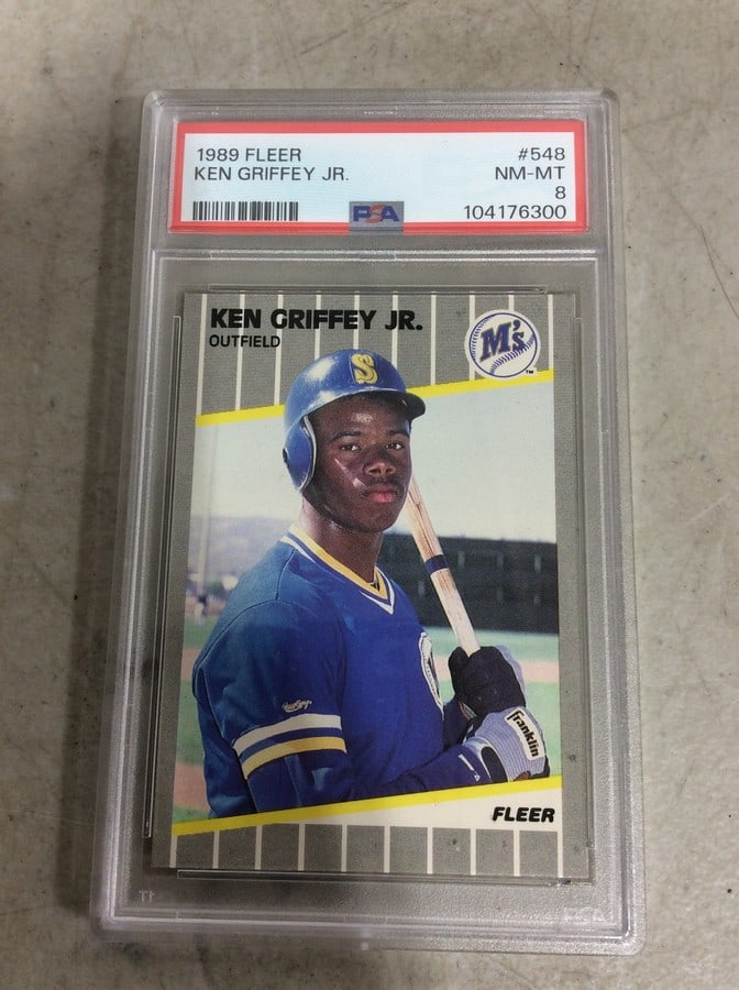 1989 Fleer Ken Griffey Jr Graded Card (1 of 1)