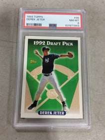 1993 Topps Derek Jeter Graded Card