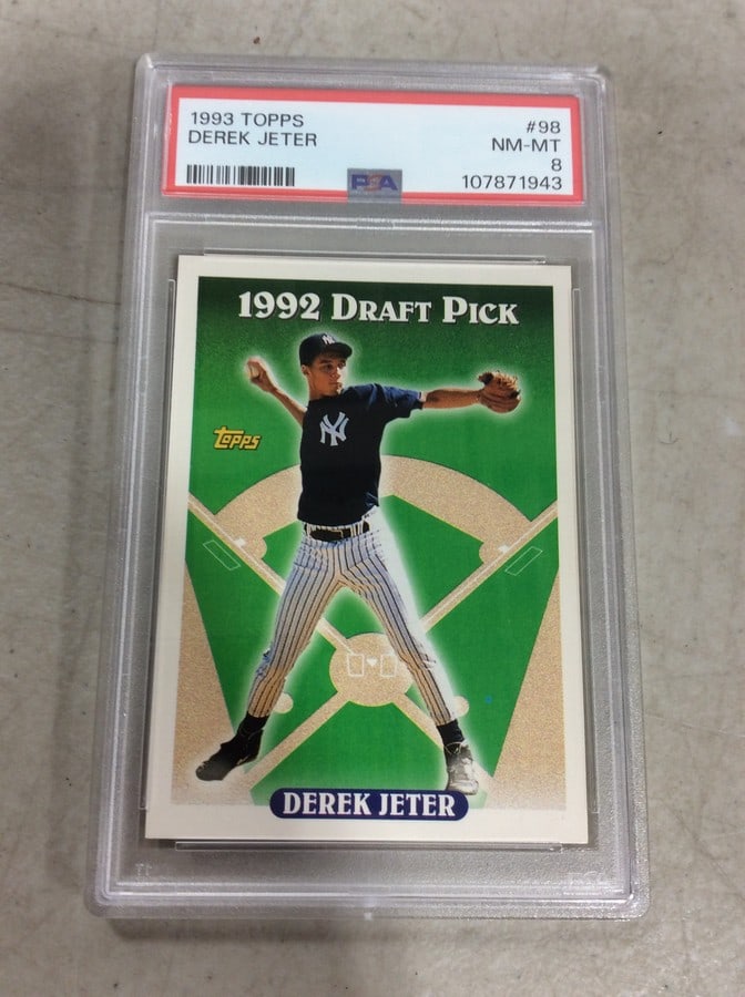 1993 Topps Derek Jeter Graded Card (1 of 1)