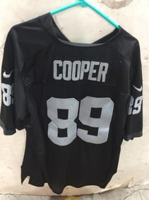 Oakland Raiders Cooper Jersey - Number 89 (Size: 52)