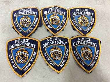 NY Police Badges