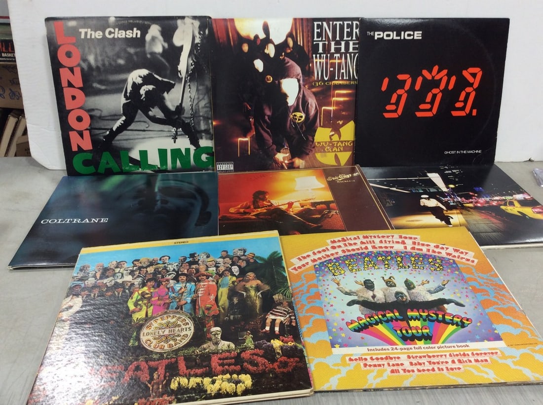Vintage Records (The Police, The Clash, etc) (1 of 1)