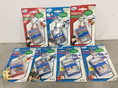 Various Hasbro Keychain Games (Connect 4, Guess Who, etc)