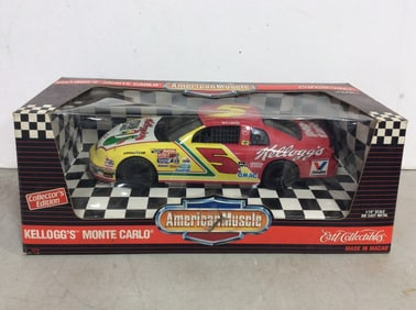 Vintage Nascar Kellogs Monte Carlo Die Cast 1/18 Scale - NEW