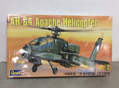 AH-64 Apache Helicopter Plastic Kit