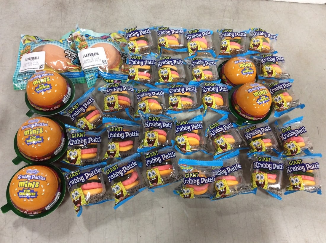 Krabby Patty Candys and Toys: Krabby Patty Candys and Toys