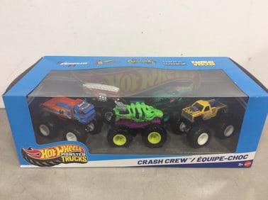 Hot Wheels Monster Trucks Crash Crew *new in box*