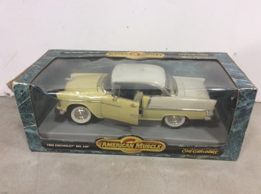 Vintage 1955 Chevrolet Belair diecast car(new in box)