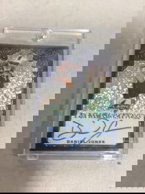 Daniel Jones Flash of Greatness Signed Card