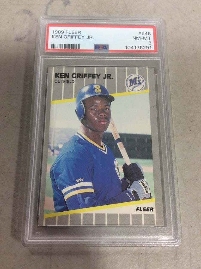 1989 Fleer Ken Griffey Jr Graded Card (1 of 1)