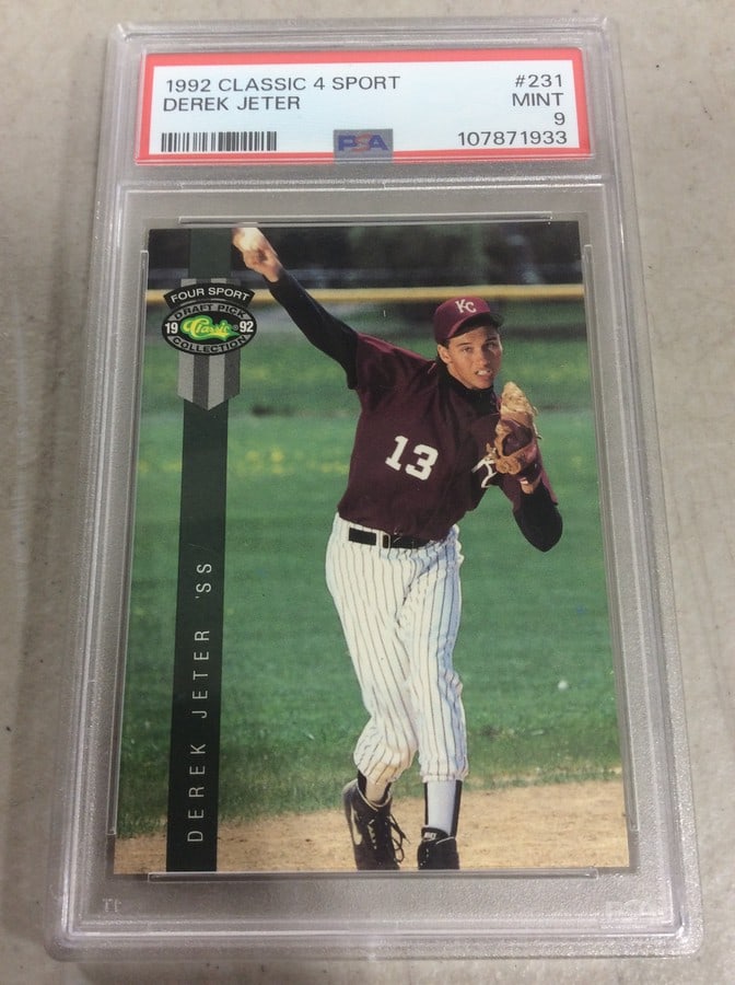 1992 Derek Jeter Graded Card (1 of 1)