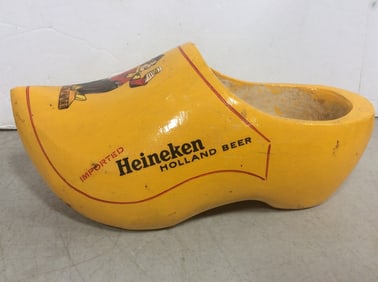 Heineken Holland Beer Wooden Shoe Decor
