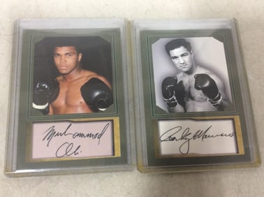 Collectible Cards (Muhammad Ali, and more)