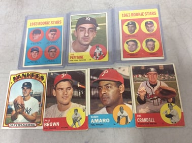 1963 Rookie Baseball Cards