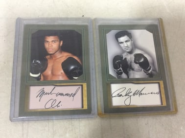 Various Collectible Cards (Muhammad Ali, and more)