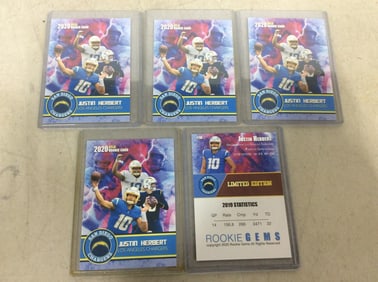 Justin Herbert Collectible Cards