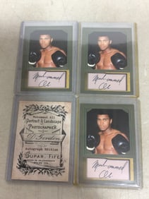 Muhammad Ali Collectible Cards